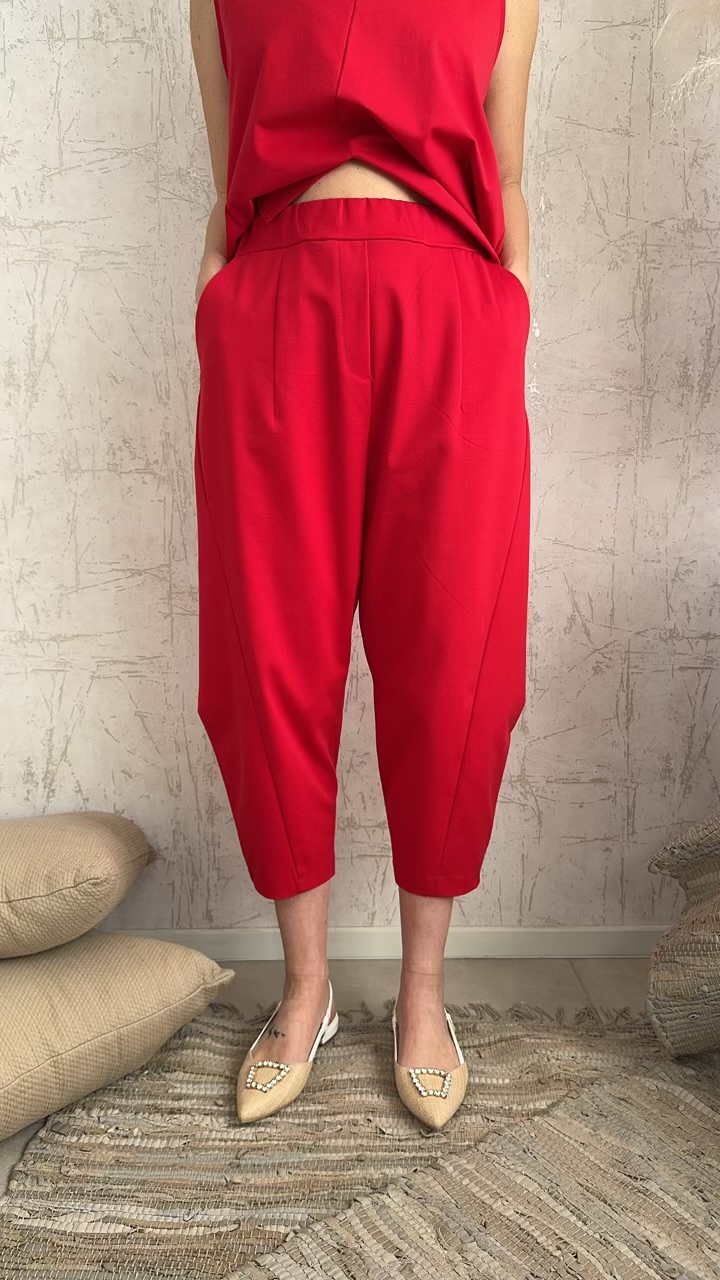 Tania twin set- Κόκκινο