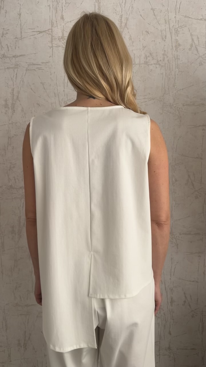 Tania twin set- Ασπρο