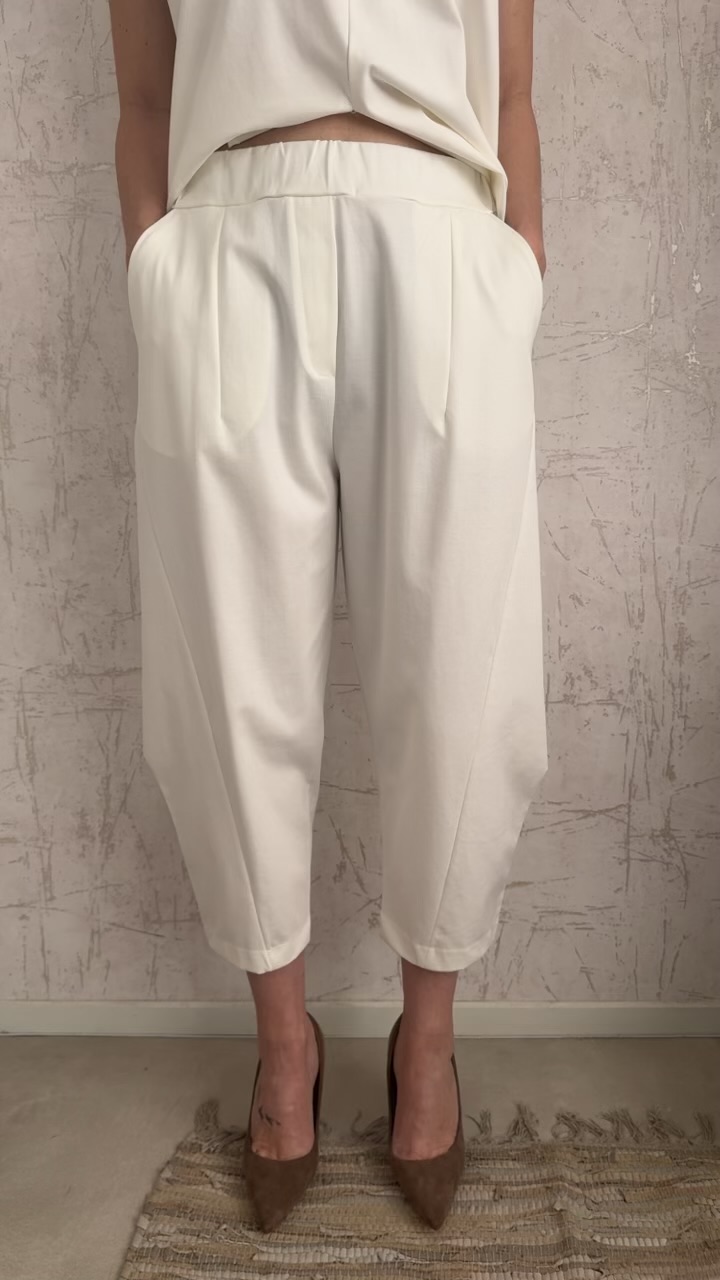 Tania twin set- Ασπρο