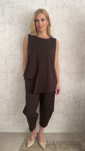 Tania twin set- Καφε