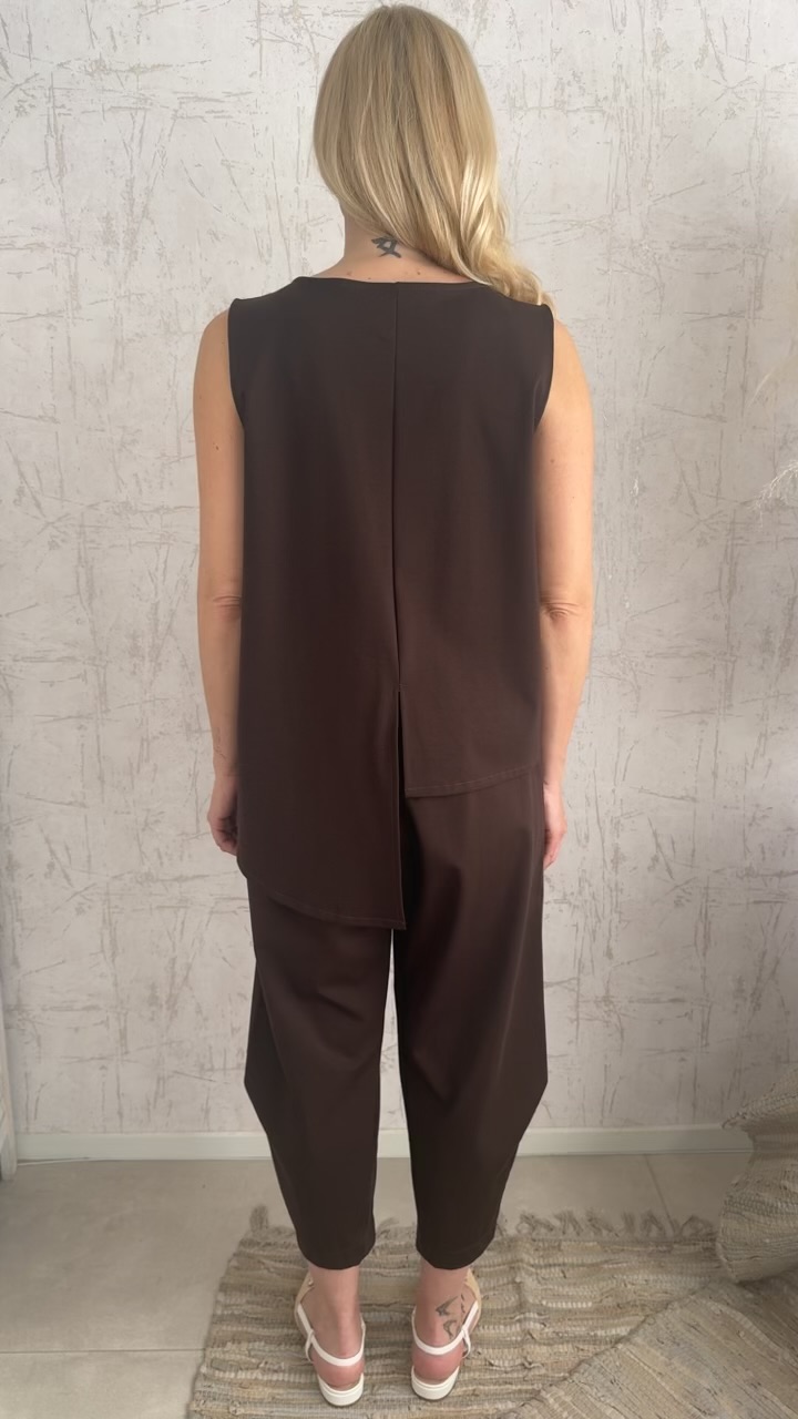 Tania twin set- Καφε