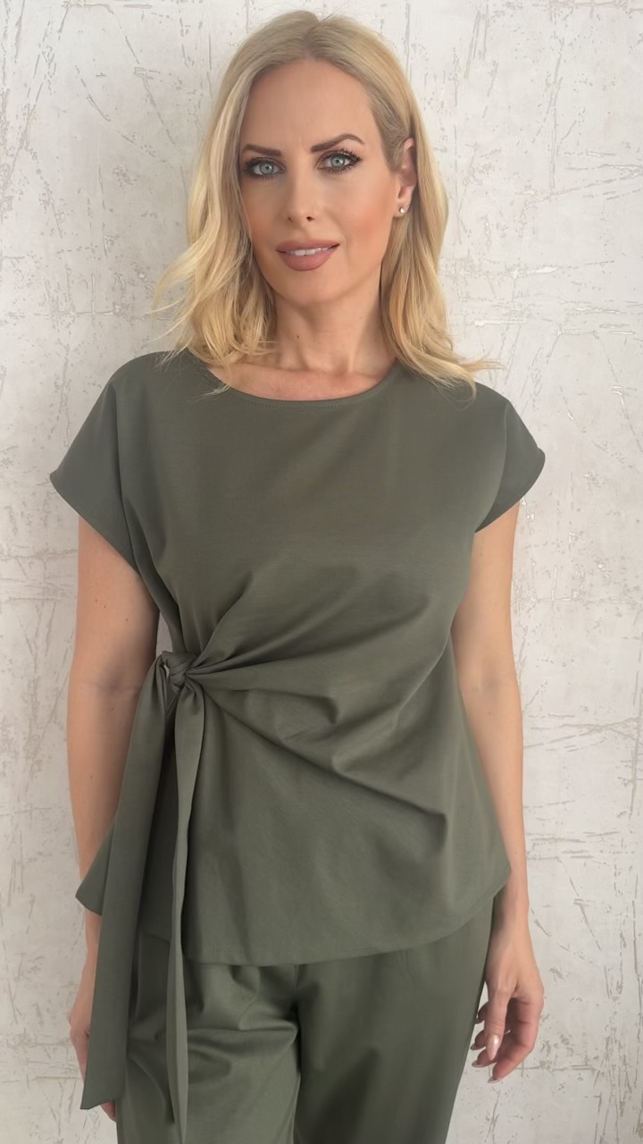 Angel twin set- Χακι