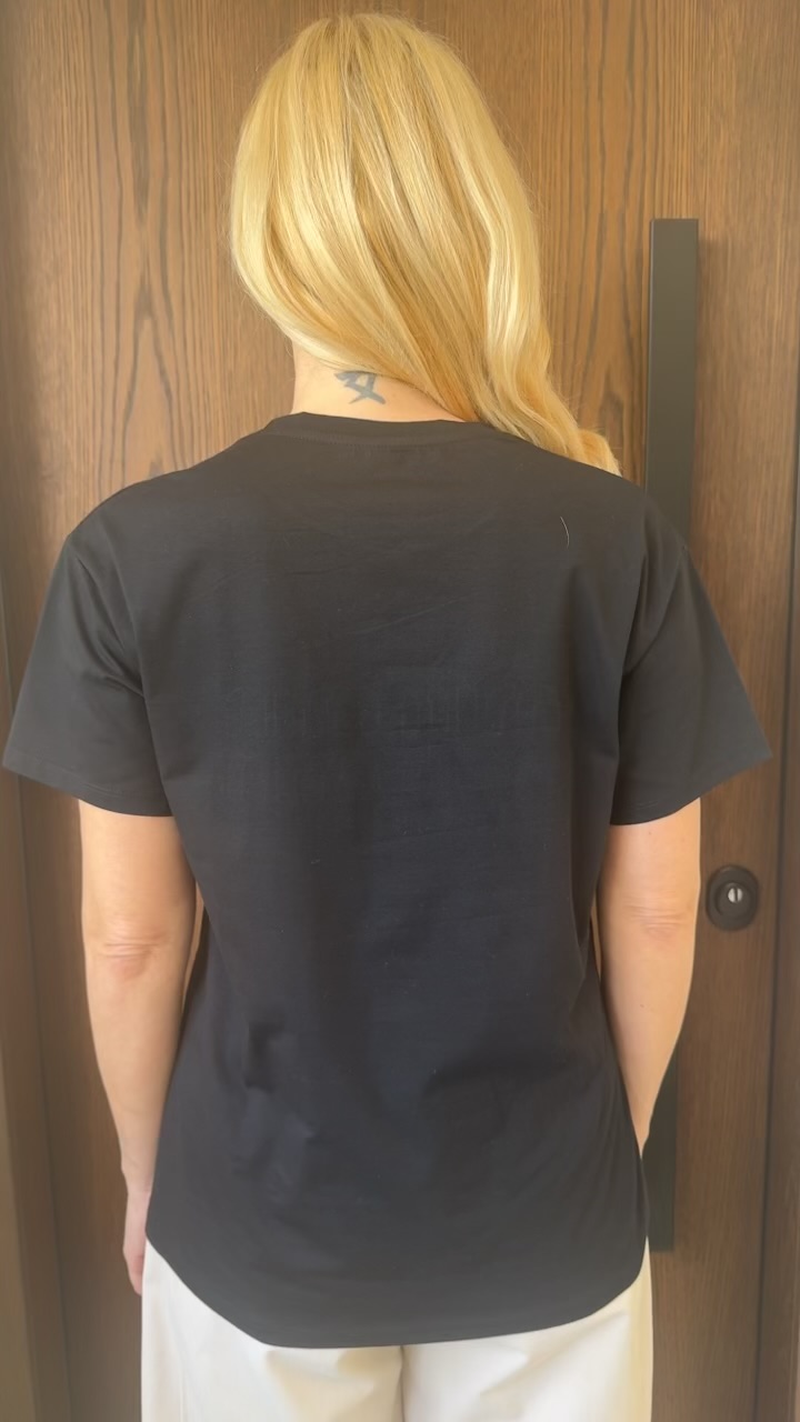 T-shirt london- Μαυρο