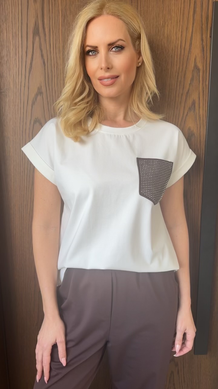 Victoria twin set- Καφέ