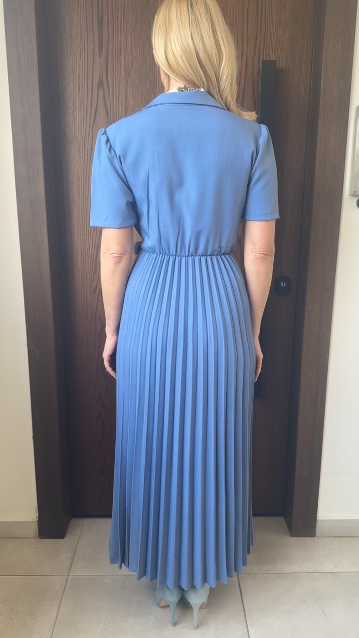 Bonassola dress- blue jean