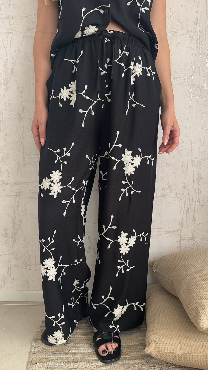 Amore twin set-Μαυρο