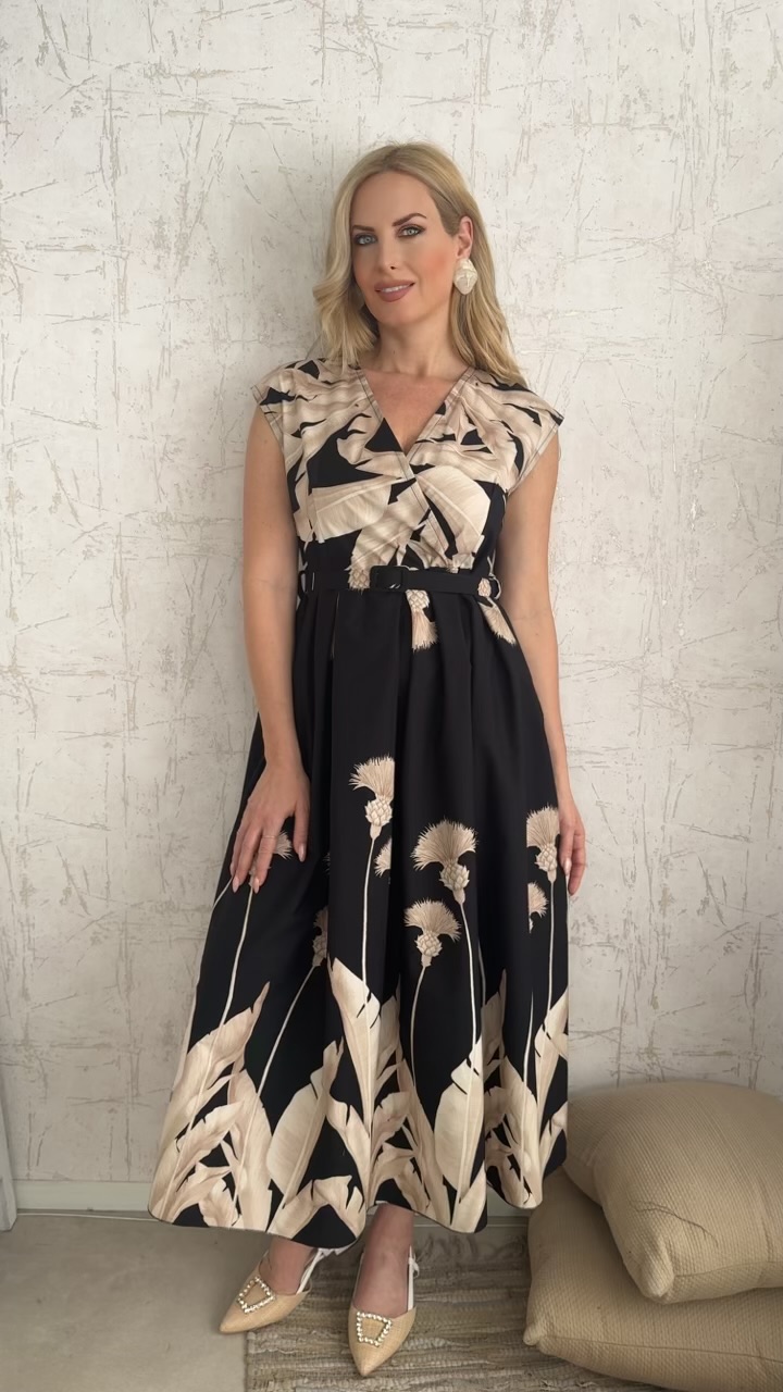 Fina dress-Μαυρο