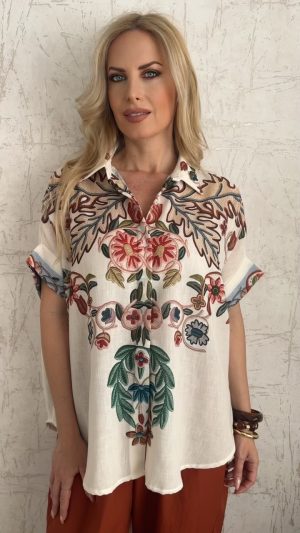 Francesca oversized shirt