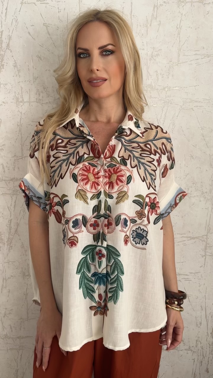 Francesca oversized shirt