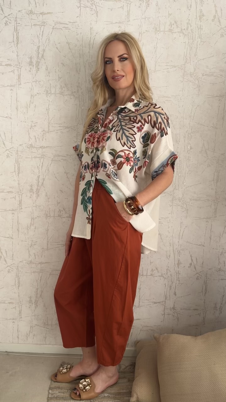Francesca oversized shirt