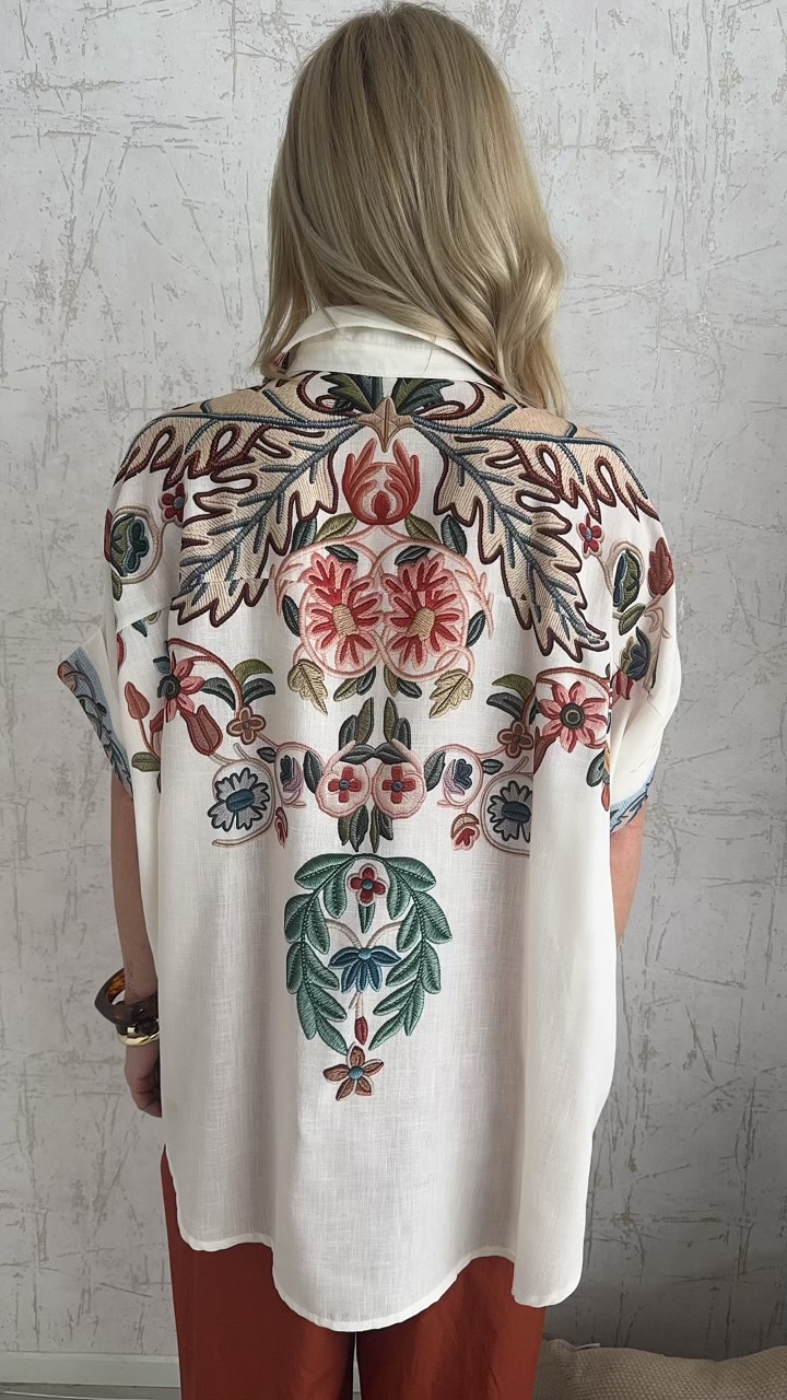 Francesca oversized shirt