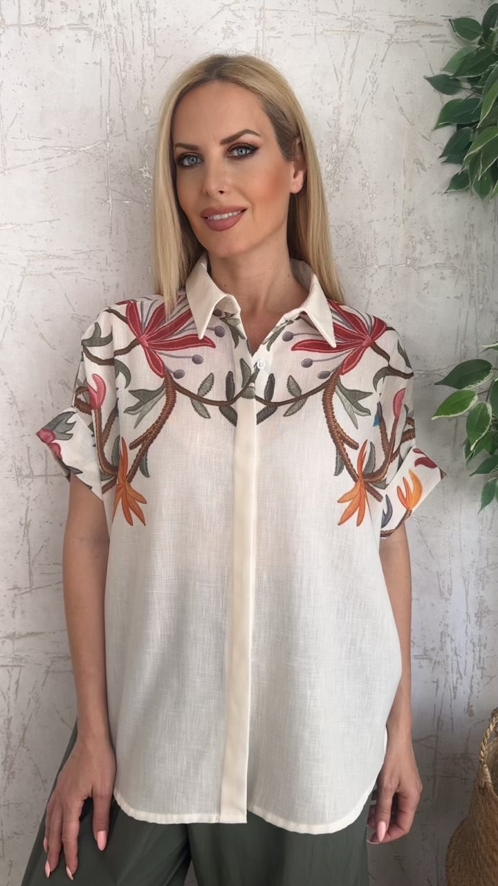 Francesca oversized shirt-No2