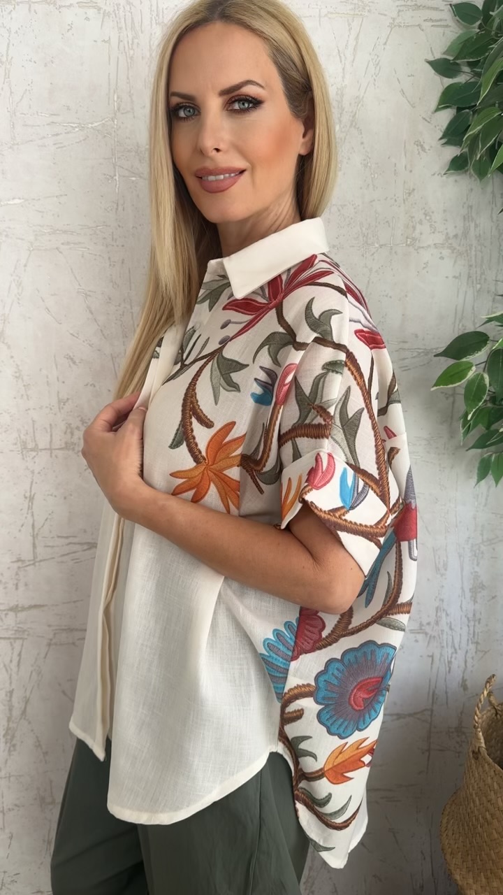Francesca oversized shirt-No2