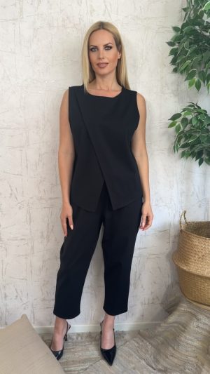 Lidia twin set- Μαύρο
