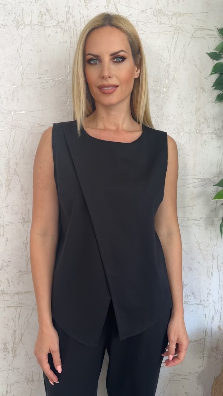 Lidia twin set- Μαύρο