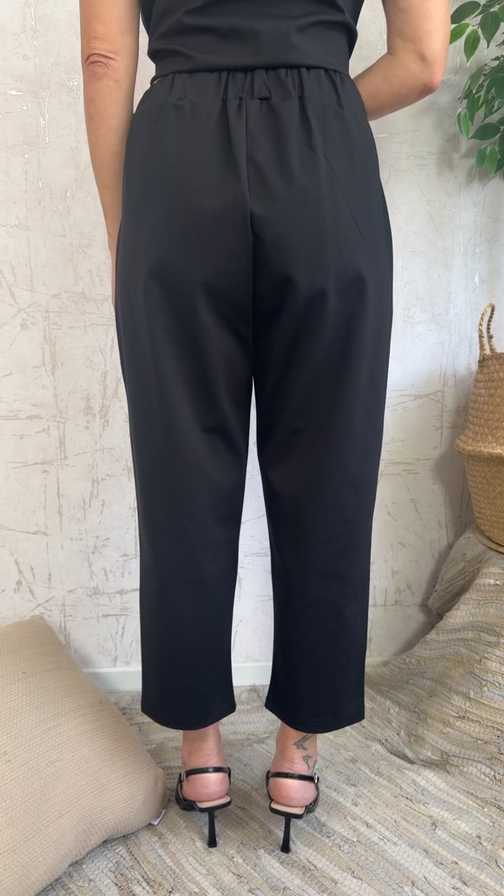Lidia twin set- Μαύρο