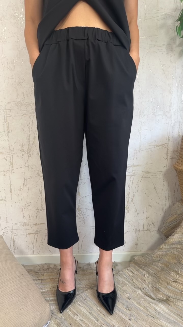 Lidia twin set- Μαύρο