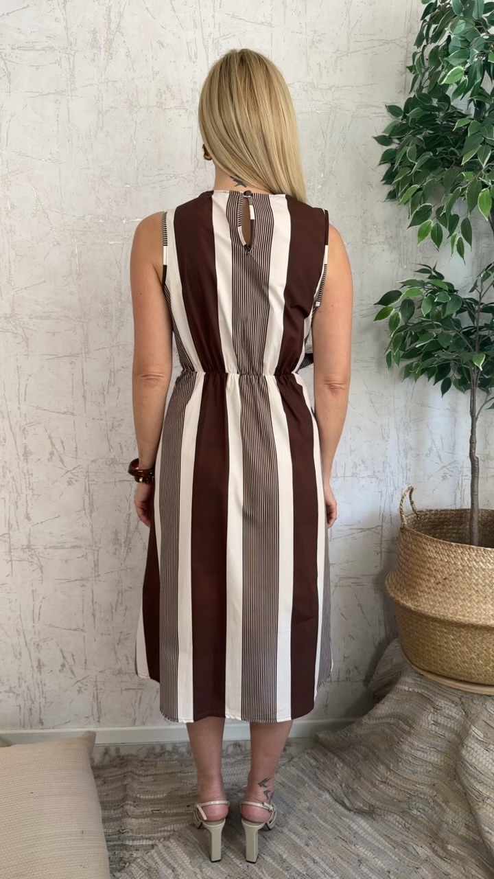 Exclusive Dress- Καφε
