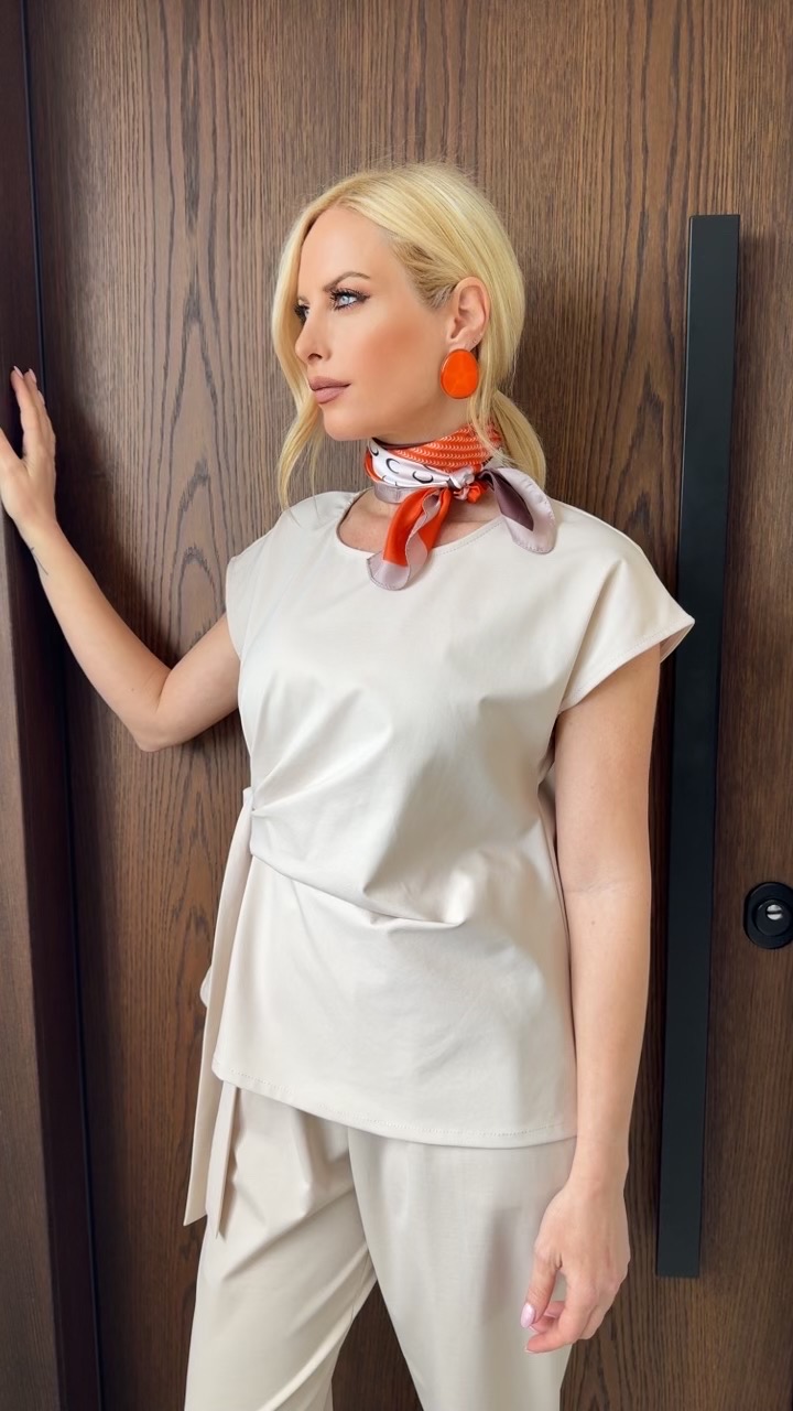 Angel twin set- Μπεζ