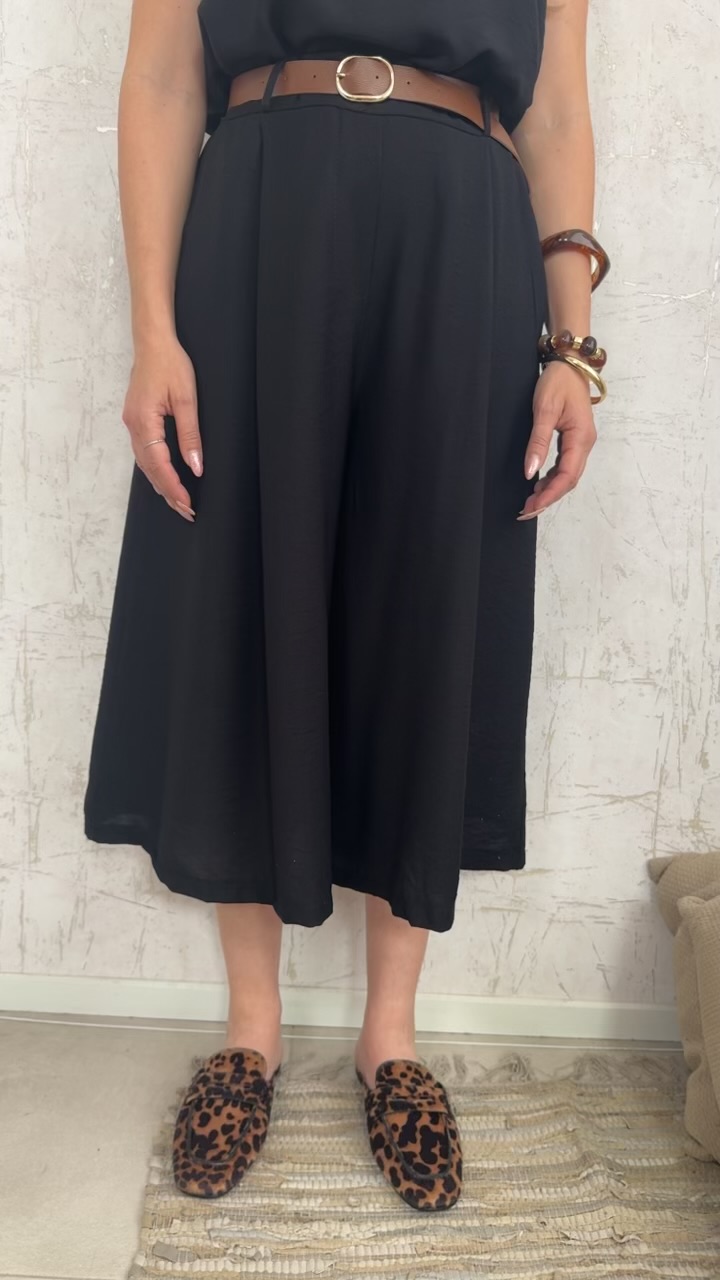 Brigitta twin set- Μαυρο