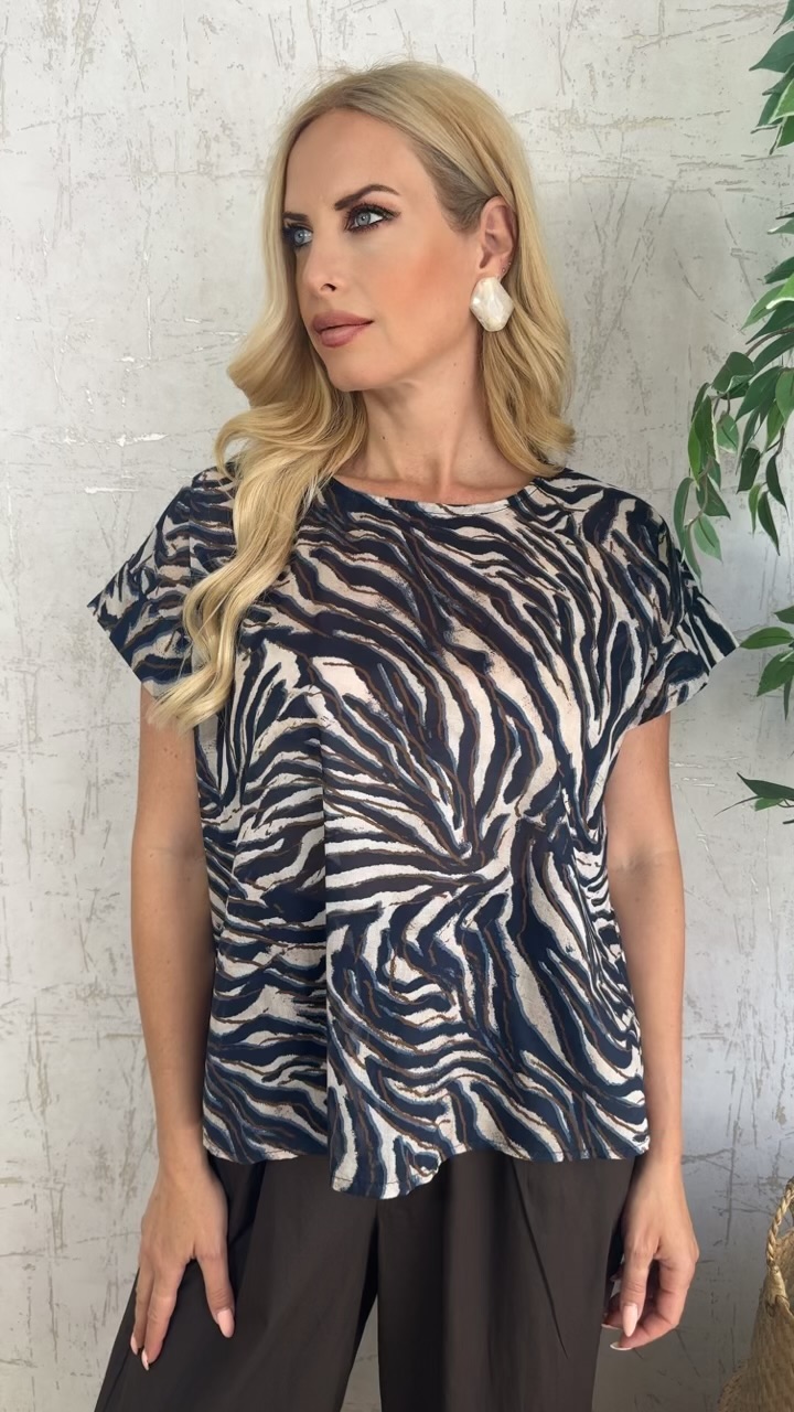 Gisella Blouse- Μπλε