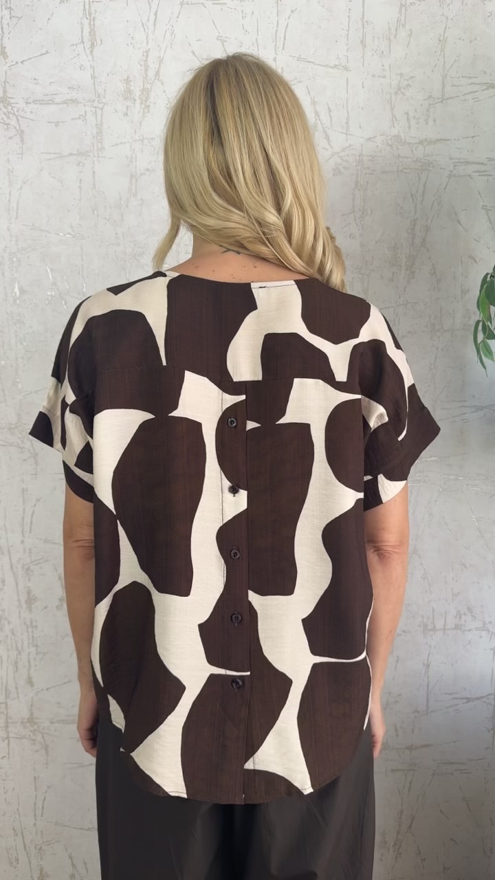 Patricia Blouse- Καφέ
