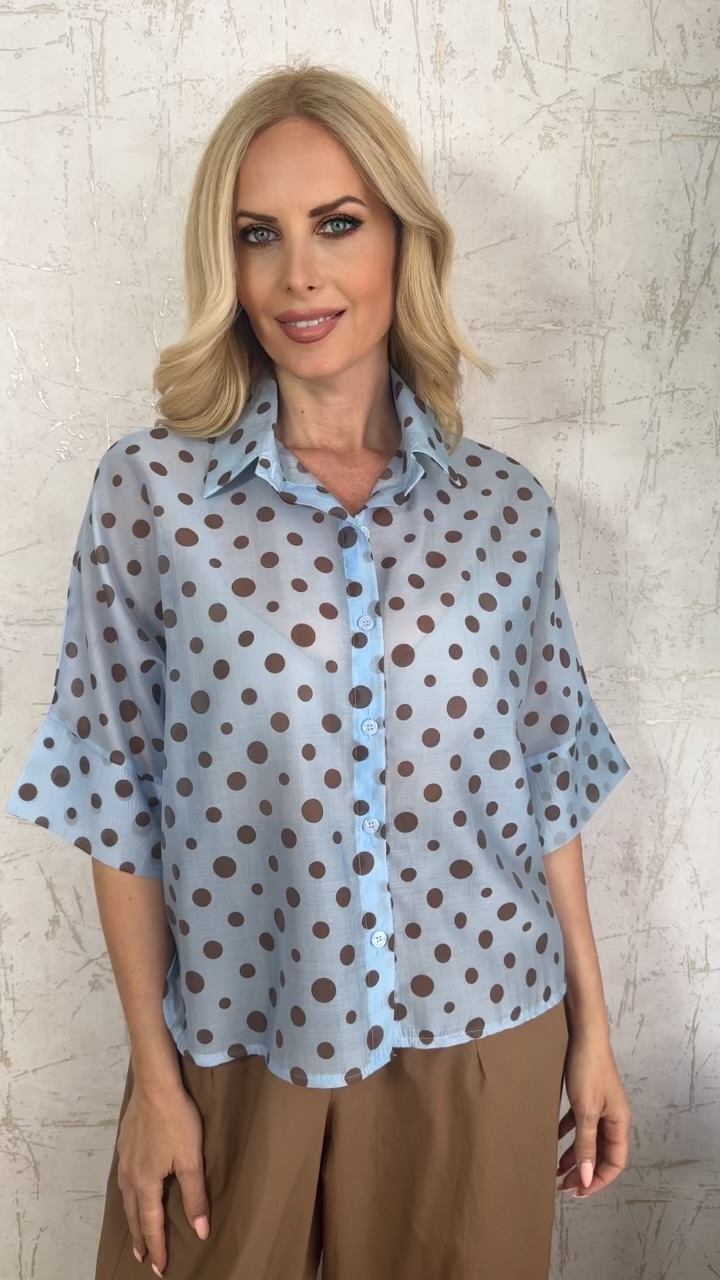 Matin shirt πουα- Γαλάζιο