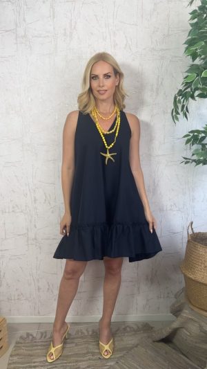 Alexandra dress- Μπλε