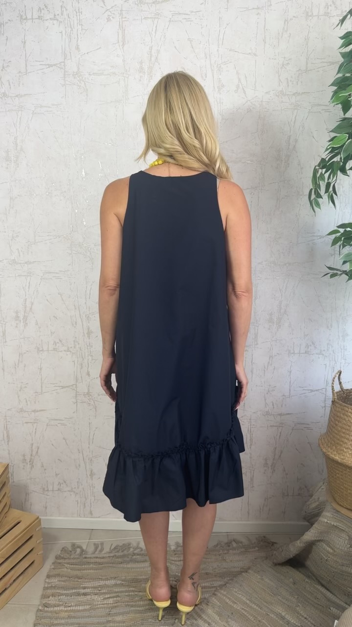 Alexandra dress- Μπλε