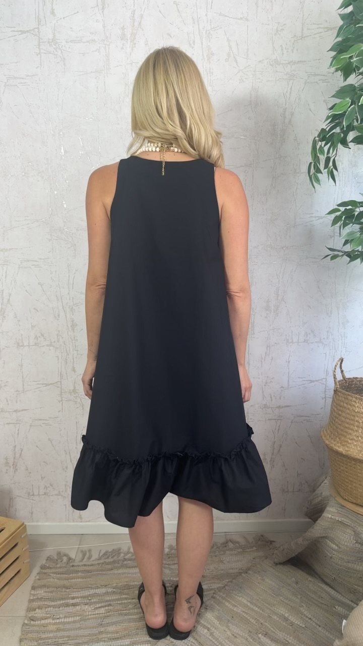 Alexandra dress- Μαυρο