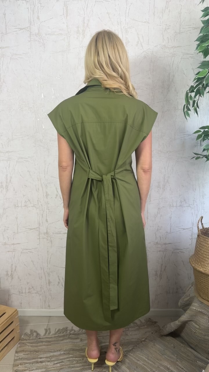Maria dress- lime