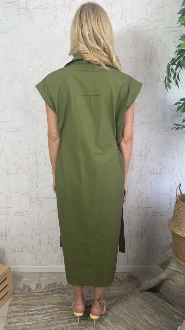 Maria dress- lime