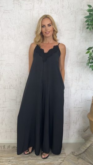Orinda Jumpsuit-Μαυρο