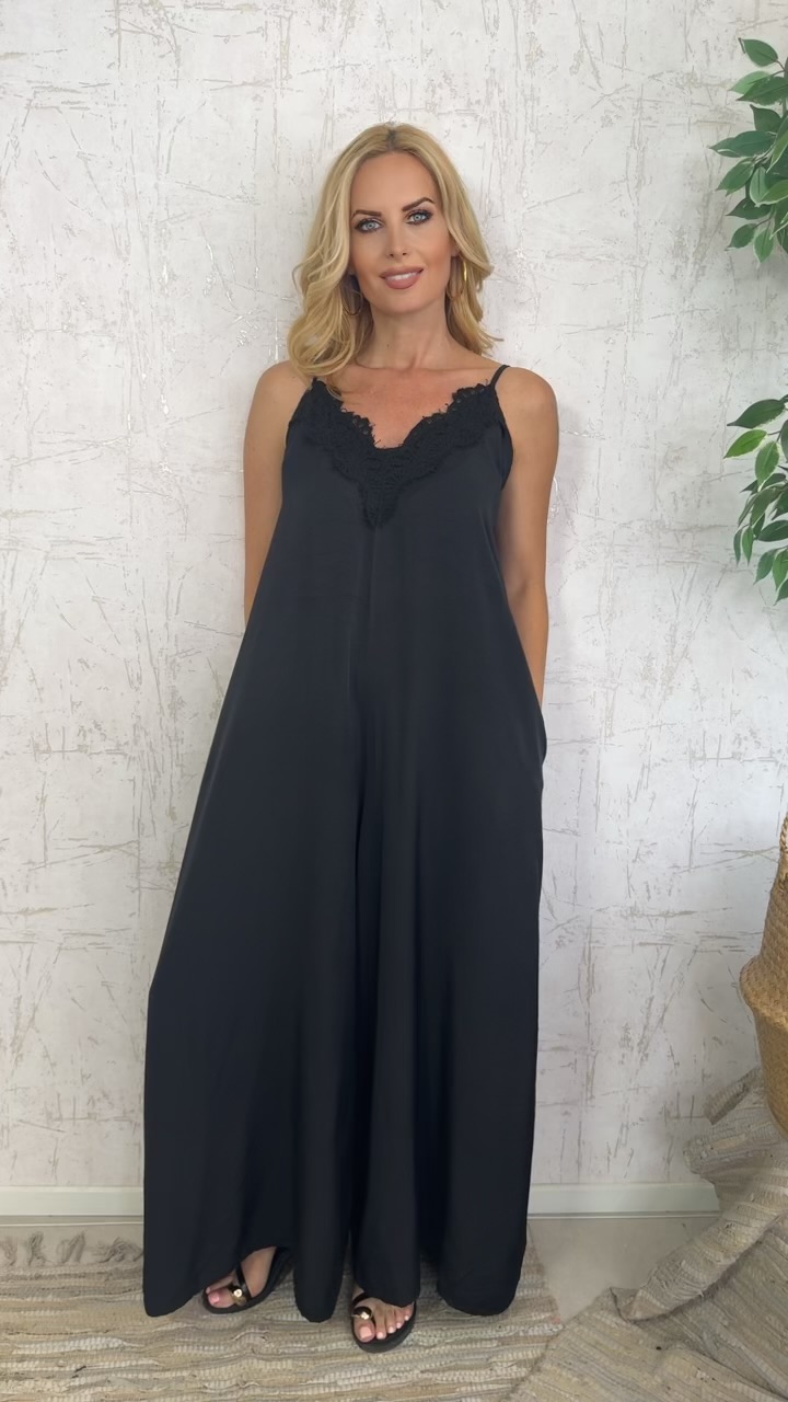 Orinda Jumpsuit-Μαυρο