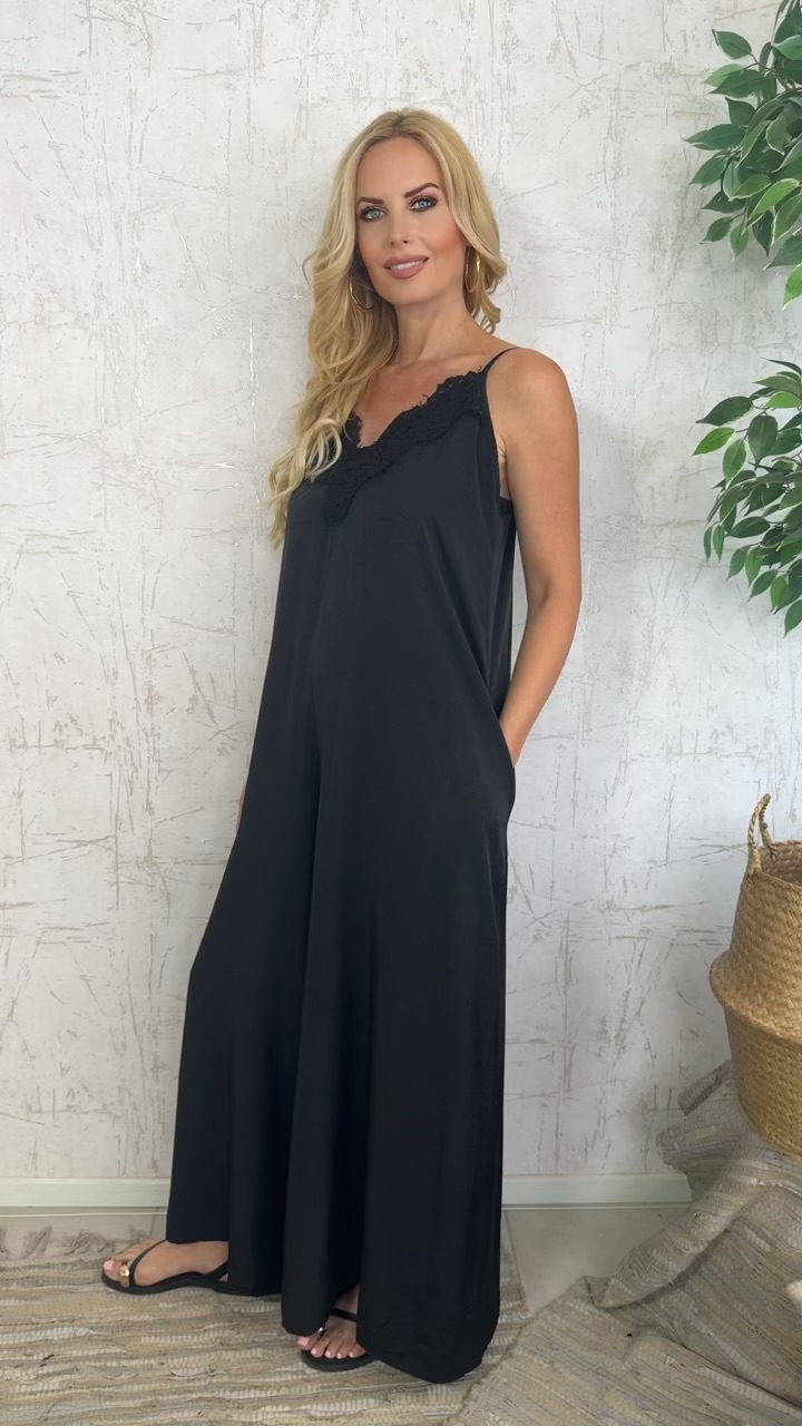 Orinda Jumpsuit-Μαυρο