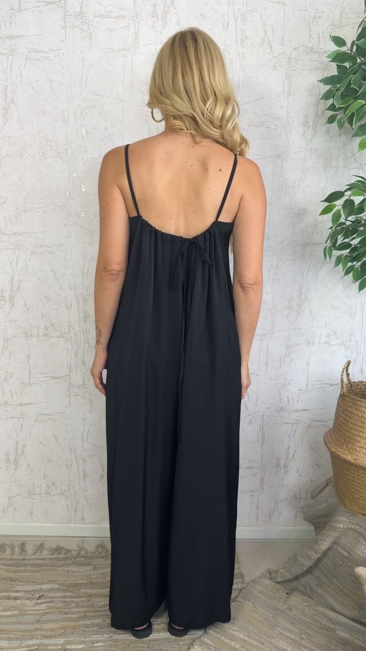 Orinda Jumpsuit-Μαυρο