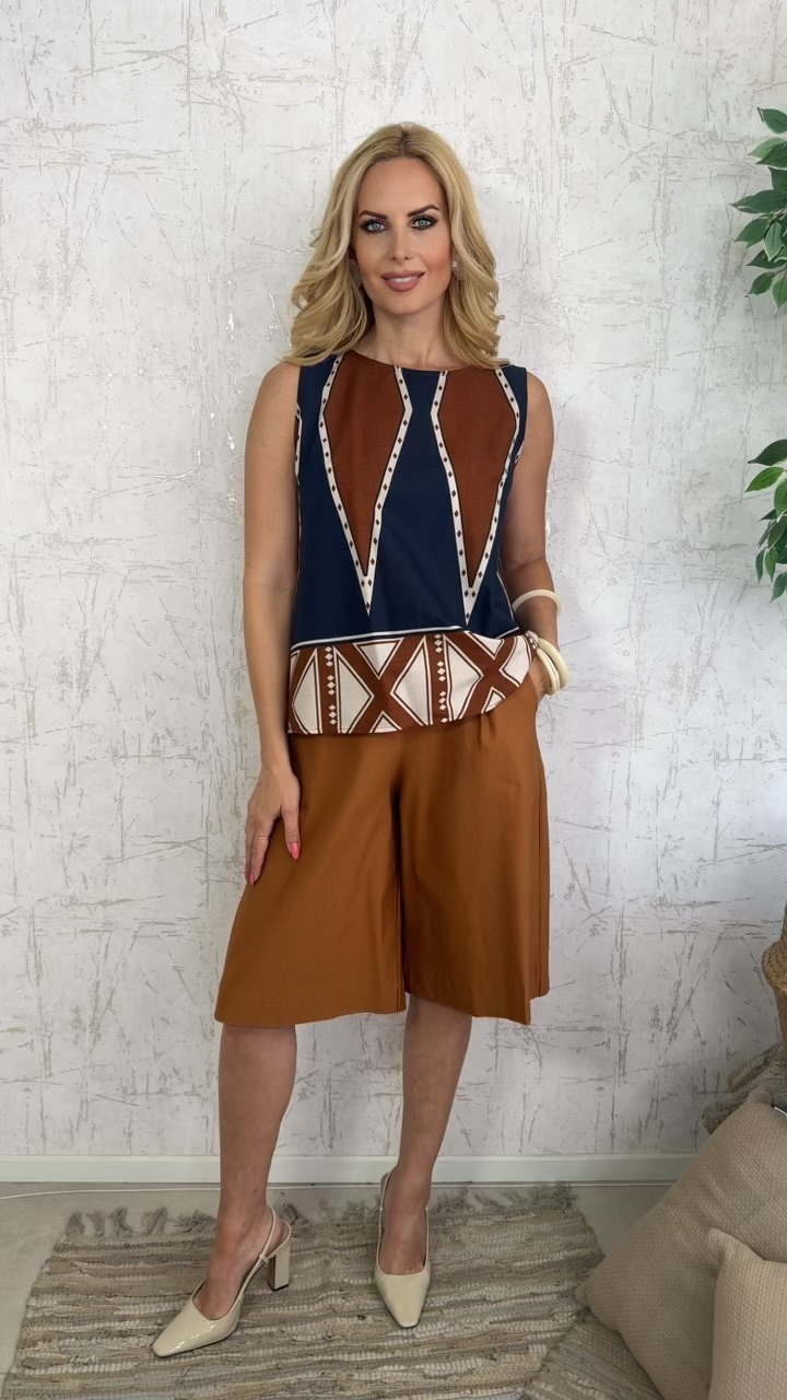 Serotonin Blouse-Κεραμιδι