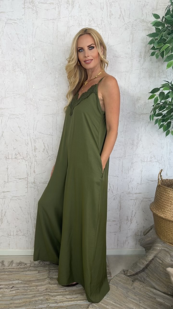 Orinda Jumpsuit-Χακι