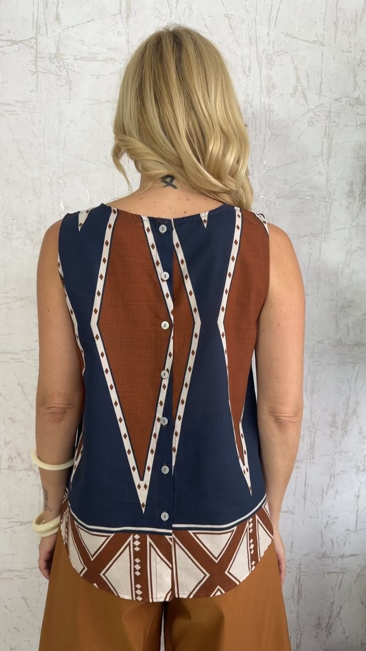 Serotonin Blouse-Κεραμιδι
