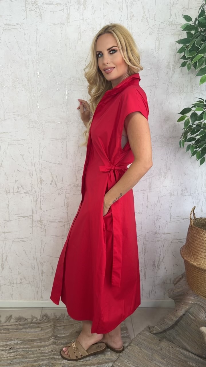 Maria dress-Κοκκινο