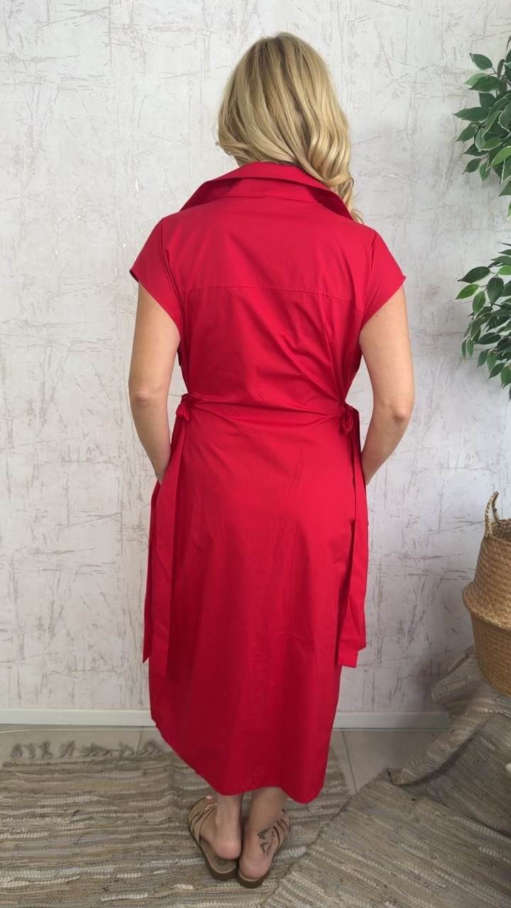 Maria dress-Κοκκινο