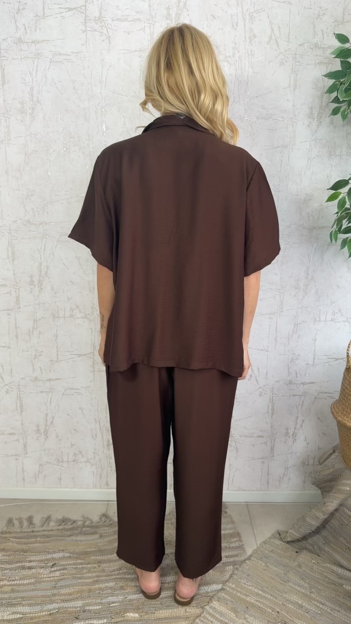 Angelina twin set-Καφε