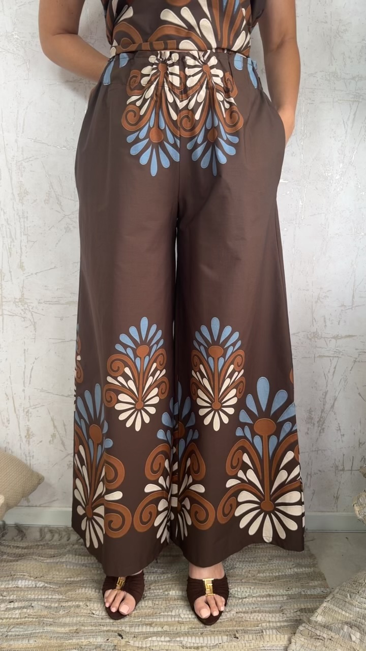 Haya Twin Set-Καφε