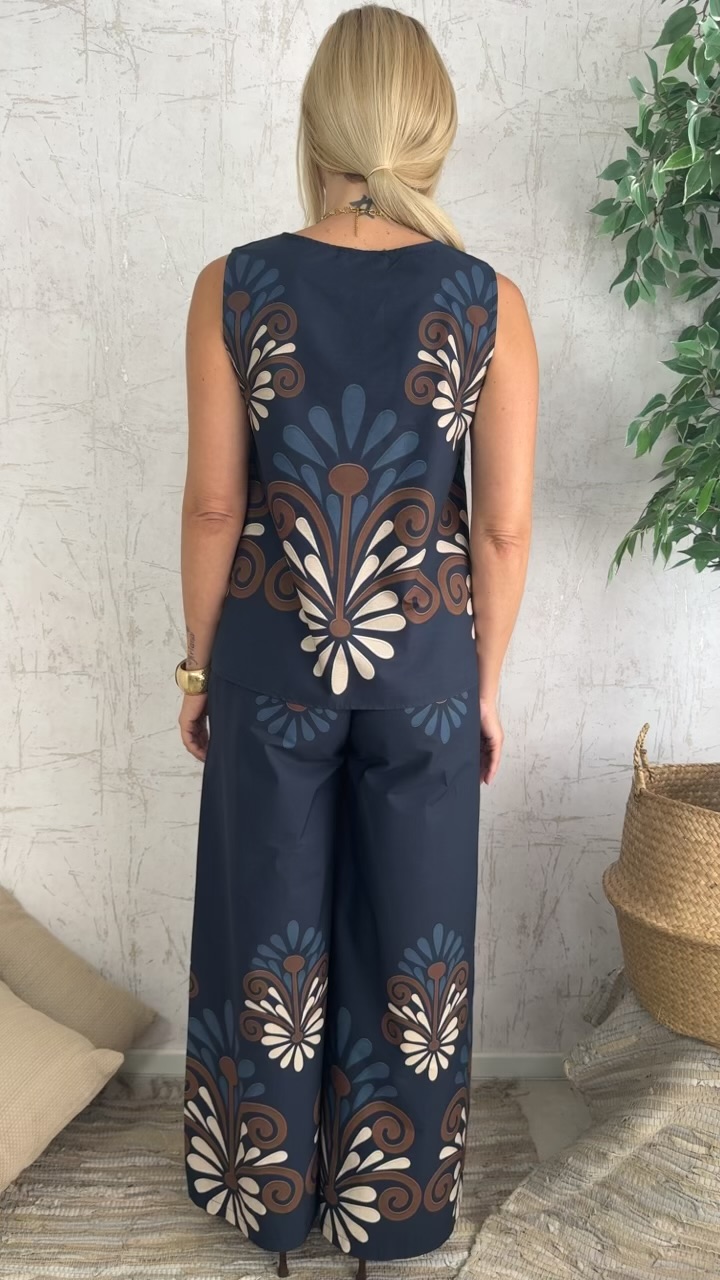 Haya Twin Set-Μπλε