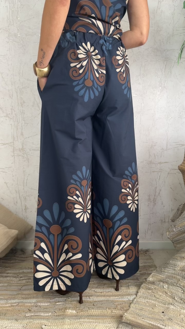 Haya Twin Set-Μπλε
