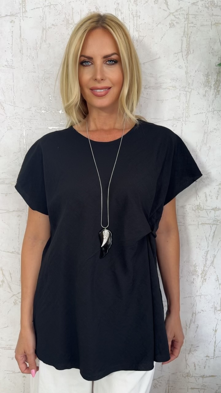Kalia Blouse-Μαυρο
