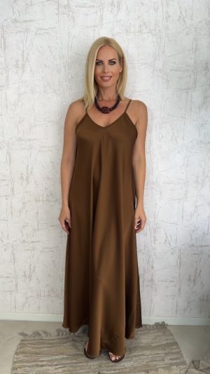 Jessie Dress-Καφε