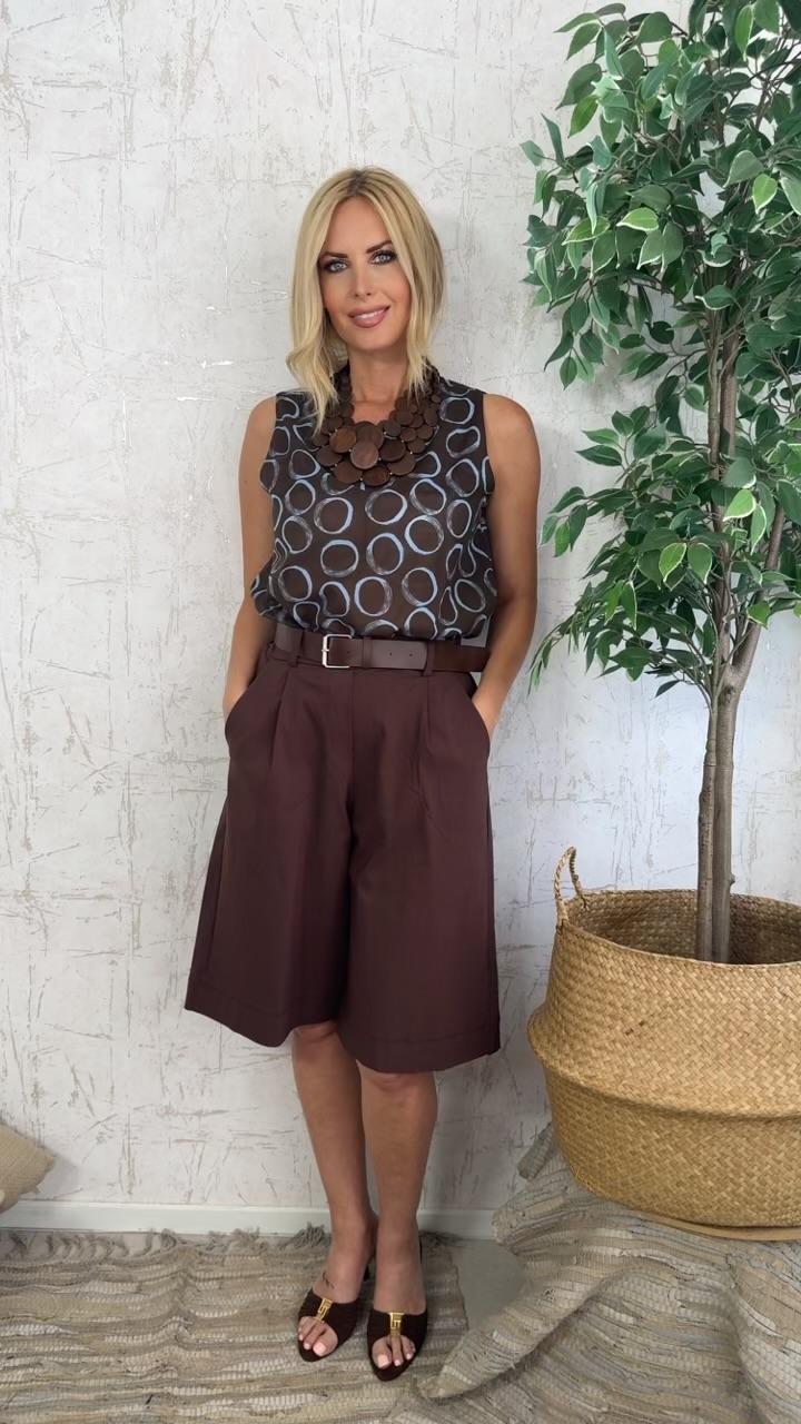 Sirel Blouse- Καφε
