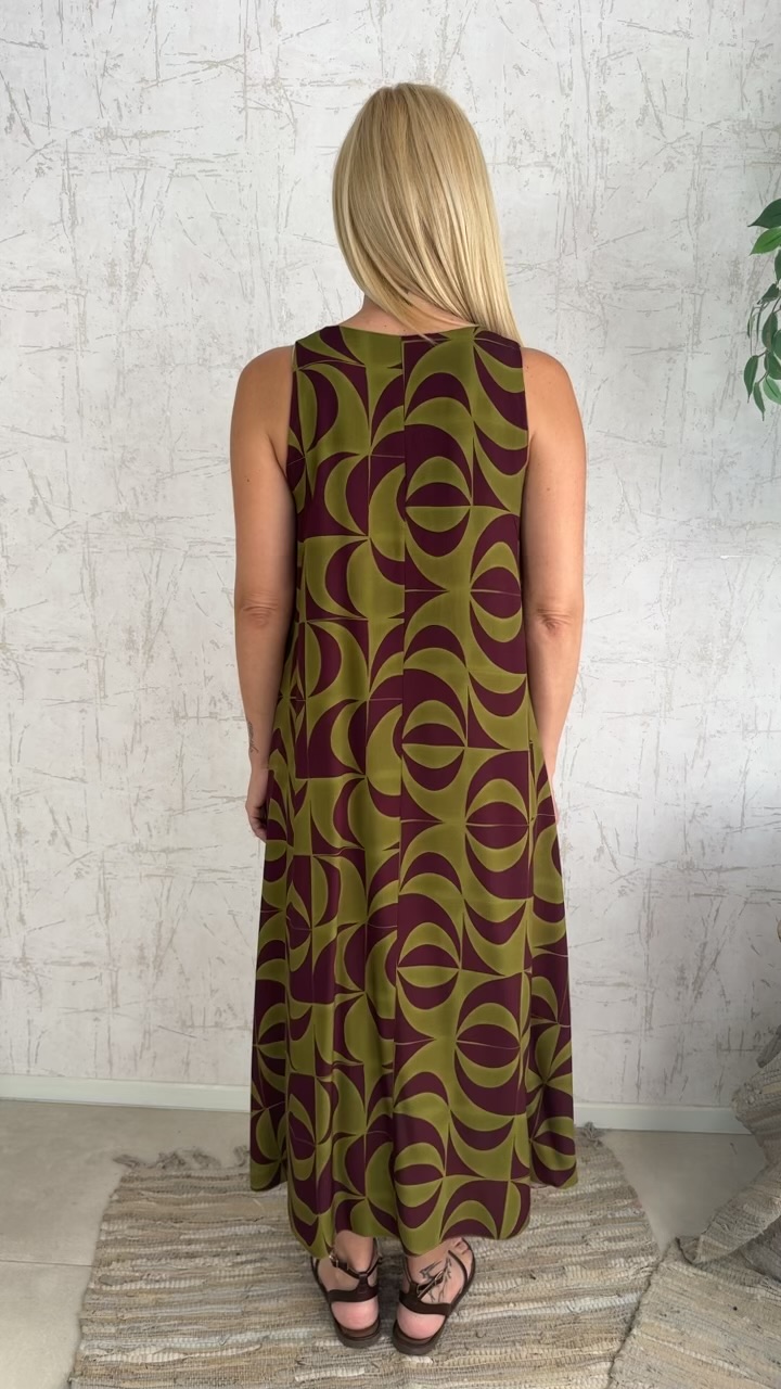 Donna Dress-Lime