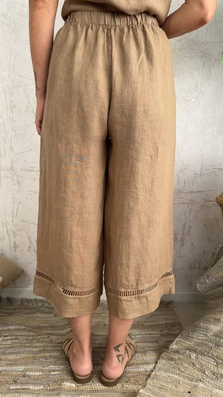 Lino twin set- Μπεζ